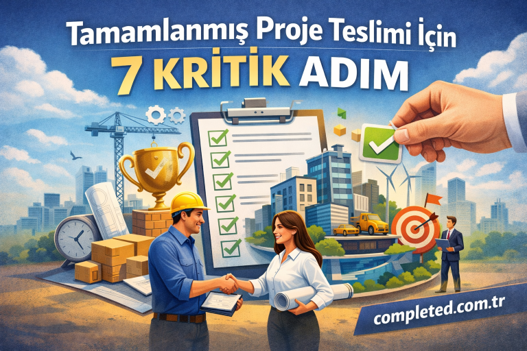Read more about the article Tamamlanmış Proje Teslimi İçin 7 Kritik Adım