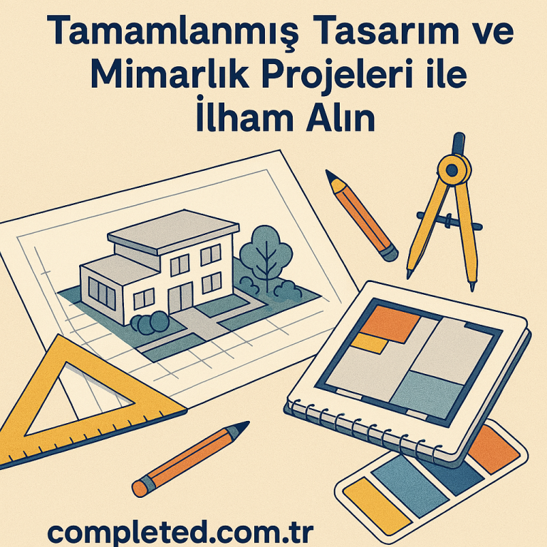 Read more about the article Tamamlanmış Tasarım ve Mimarlık Projeleri ile İlham Alın