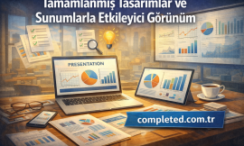 Tamamlanmış Tasarımlar ve Sunumlarla Etkileyici Görünüm