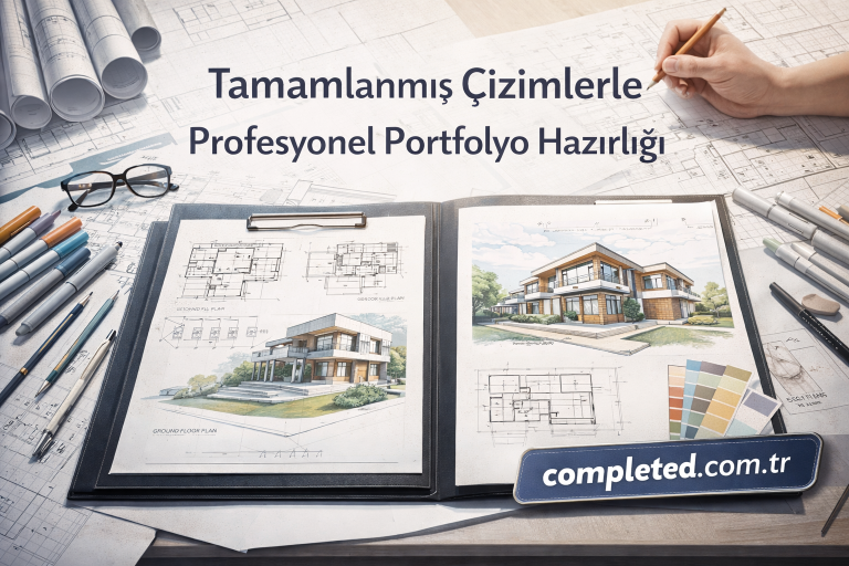 Read more about the article Tamamlanmış Çizimlerle Profesyonel Portfolyo Hazırlığı