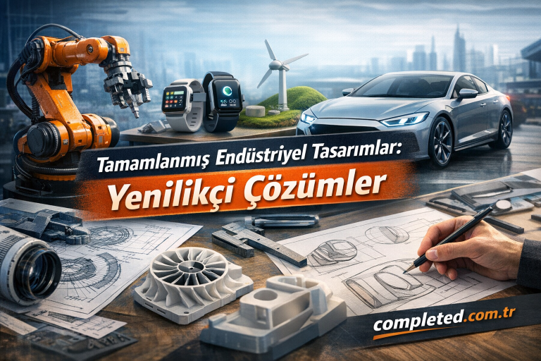 Read more about the article Tamamlanmış Endüstriyel Tasarımlar: Yenilikçi Çözümler