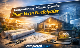 Tamamlanmış Mimari Çizimler: İlham Veren Portfolyolar