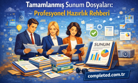 Tamamlanmış Sunum Dosyaları: Profesyonel Hazırlık Rehberi