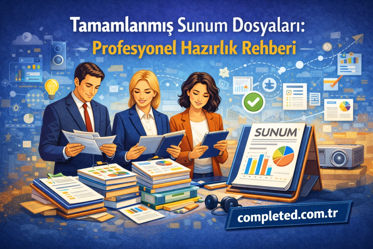 Read more about the article Tamamlanmış Sunum Dosyaları: Profesyonel Hazırlık Rehberi