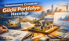 Tamamlanmış Çizimlerle Güçlü Portfolyo Hazırlığı