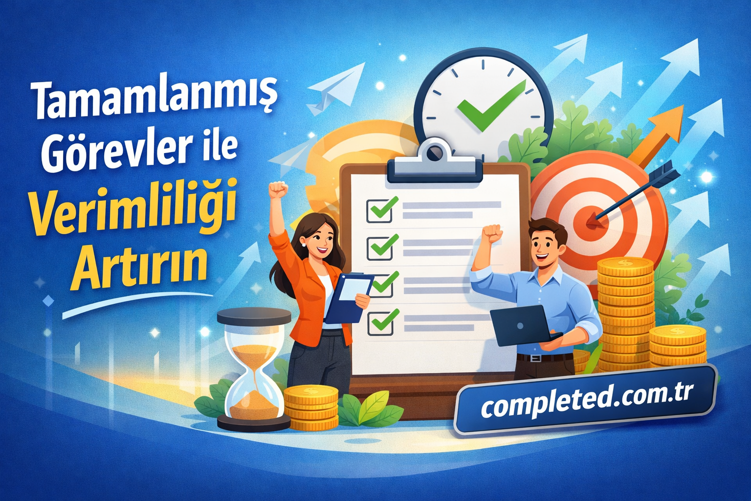 Tamamlanmış Görevler ile Verimliliği Artırın - Görev Tamamlandı