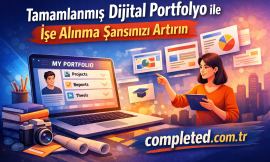 Tamamlanmış Dijital Portfolyo ile İşe Alınma Şansınızı Artırın – Örnek Portfolyo Yapısı ve İpuçları