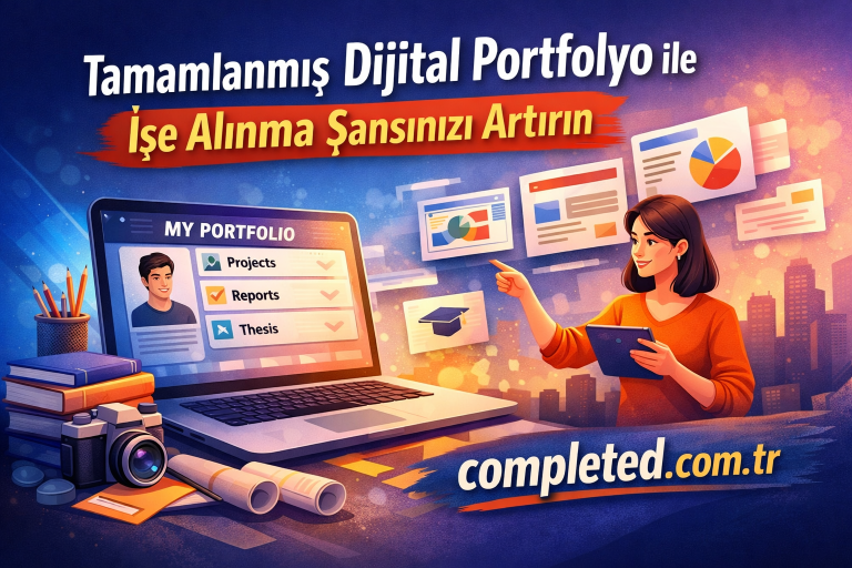 Read more about the article Tamamlanmış Dijital Portfolyo ile İşe Alınma Şansınızı Artırın – Örnek Portfolyo Yapısı ve İpuçları