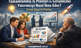 Tamamlanmış İş Planları ile Girişimciler Yatırımcıyı Nasıl İkna Eder? Örnek Başarılı Planlar