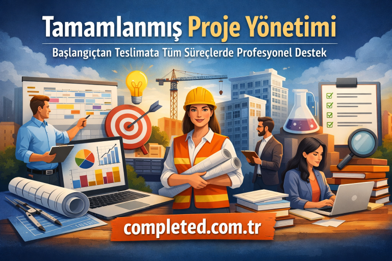 Read more about the article Tamamlanmış Proje Yönetimi: Başlangıçtan Teslimata Tüm Süreçlerde Profesyonel Destek