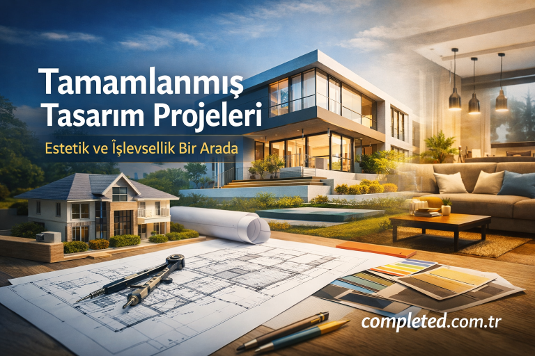 Read more about the article Tamamlanmış Tasarım Projeleri – Estetik ve İşlevsellik Bir Arada