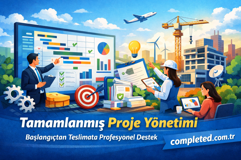 Read more about the article Tamamlanmış Proje Yönetimi: Başlangıçtan Teslimata Profesyonel Destek
