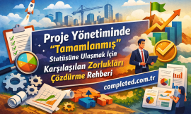 Proje Yönetiminde “Tamamlanmış” Statüsüne Ulaşmak İçin Karşılaşılan Zorlukları Çözdürme Rehberi